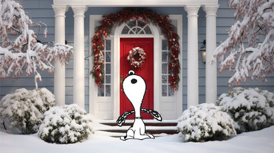 Christmas props | Snoopy Christmas cutouts | Peanuts Decor | Charlie Brown Decor | Xmas Yard Props |