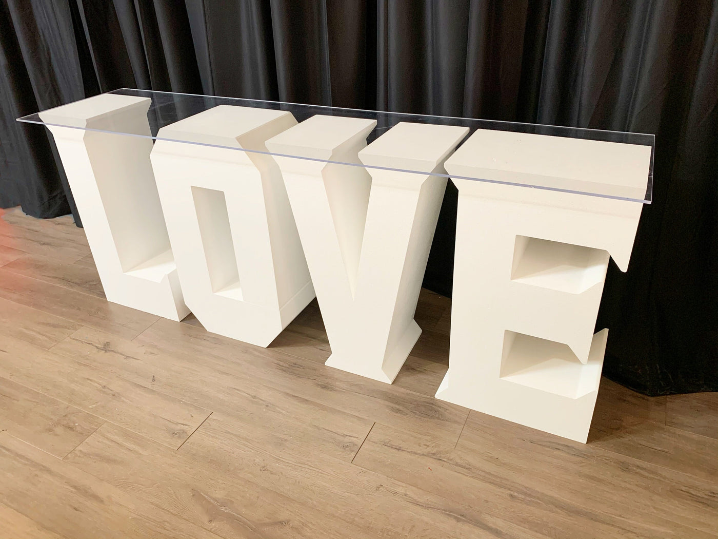 Large LOVE Table Base Foam Letters | 8” deep letters | Wedding | Bridal Shower |