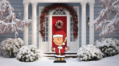 Christmas props | snoopy christmas cutouts | peanuts decor | charlie brown decor | xmas yard props |