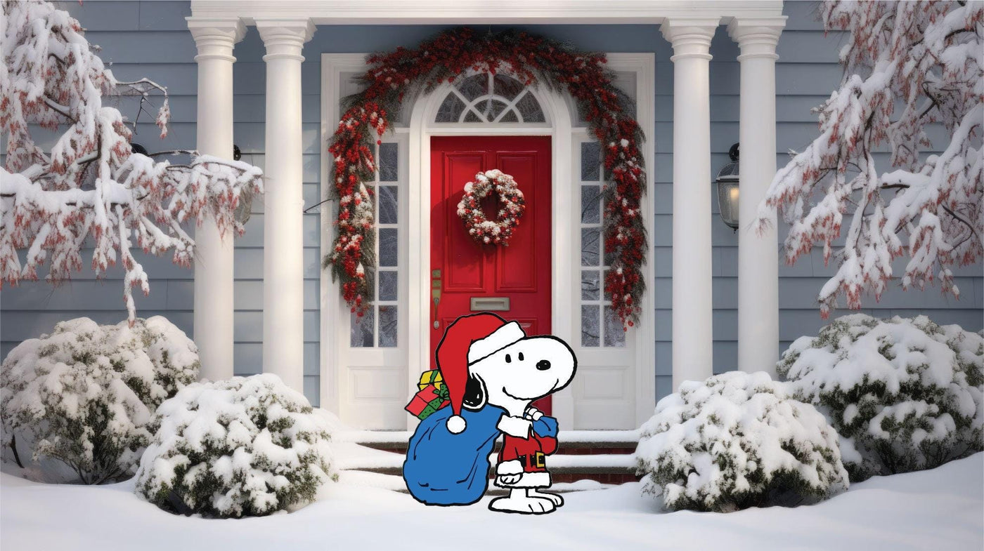 Christmas props | snoopy christmas cutouts | peanuts decor | charlie brown decor | xmas yard props |