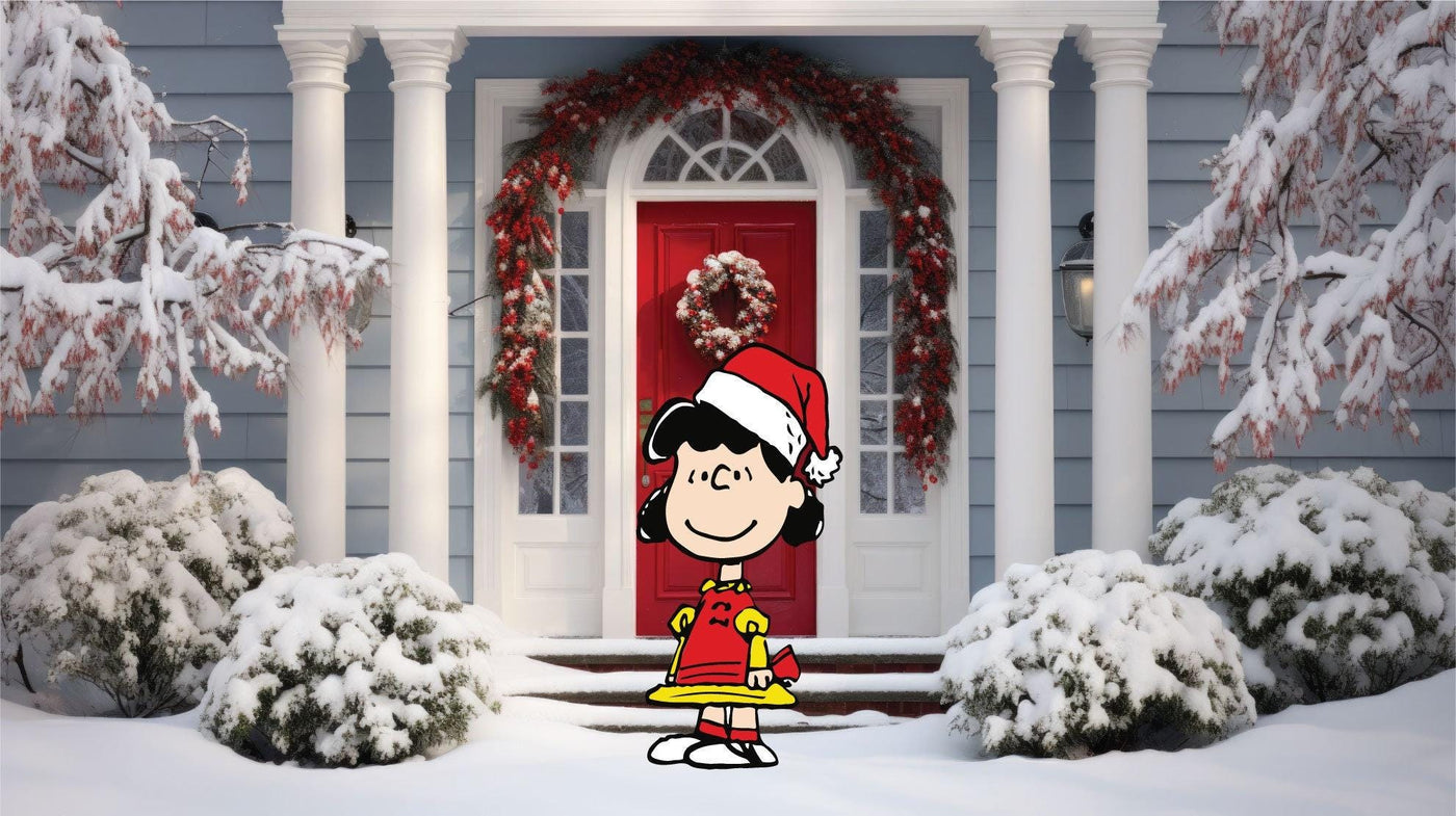 Christmas props | snoopy christmas cutouts | peanuts decor | charlie brown decor | xmas yard props |