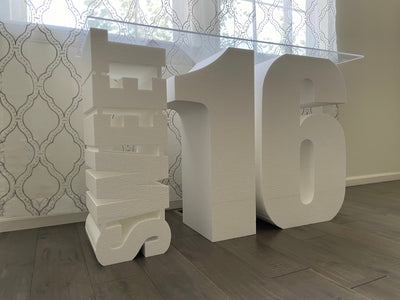 Giant - High Density Foam Letters - 41 to 96 Tall